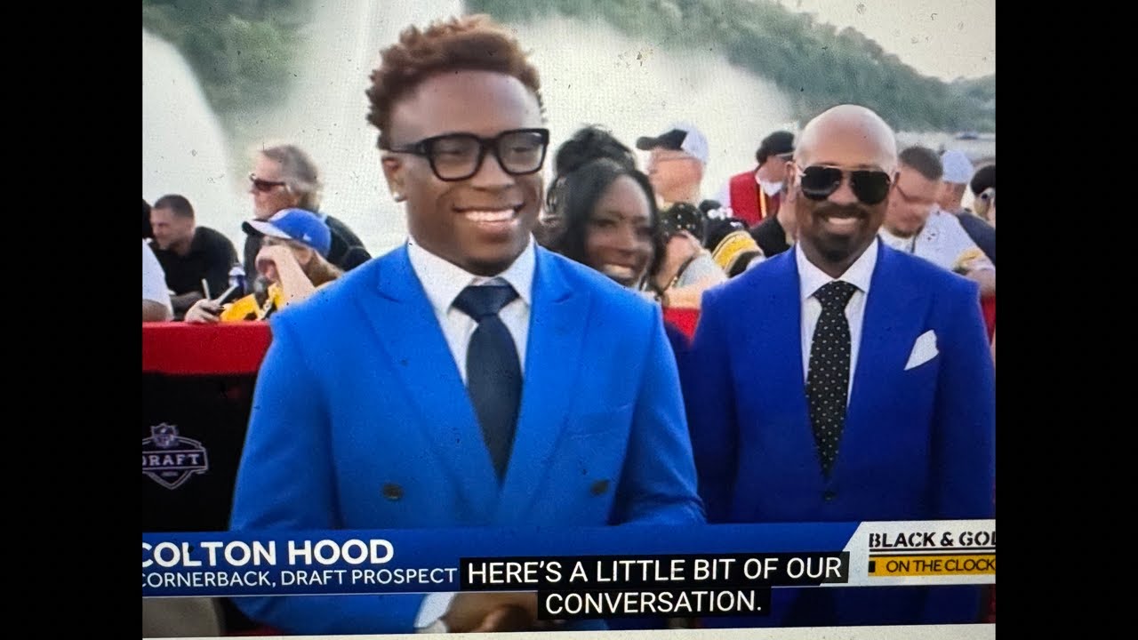 NFL Draft Red Carpet News: Colton Hood & Dad In Matching Blue Suits For 2026 NFL Draft Red Carpet NFL Draft Red Carpet News: Colton Hood & Dad In Matching Blue Suits For 2026 NFL Draft Red Carpet