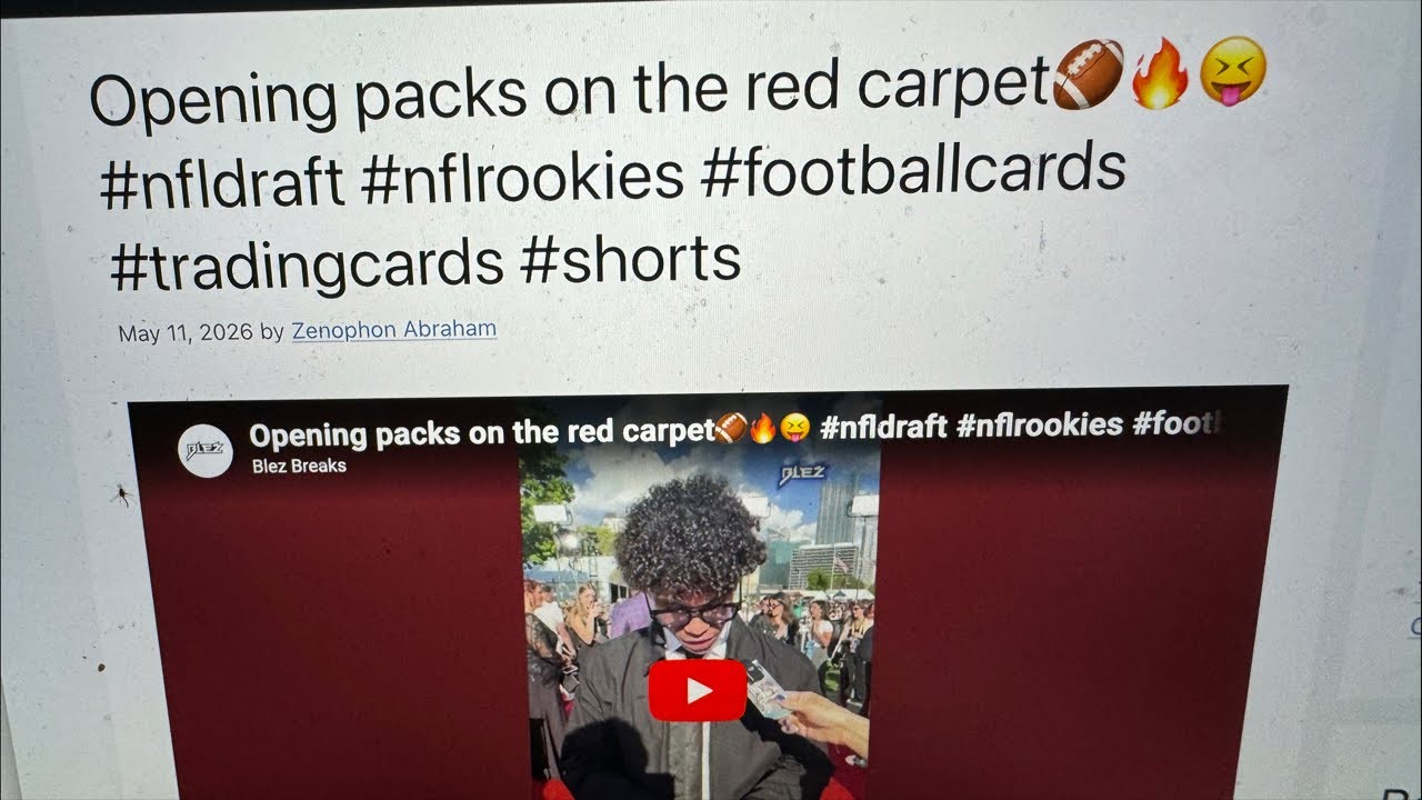 NFL Draft Red Carpet News: Did NFL Get Any Black YouTube Creators For 2026 NFL Draft Red Carpet? NFL Draft Red Carpet News: Did NFL Get Any Black YouTube Creators For 2026 NFL Draft Red Carpet?