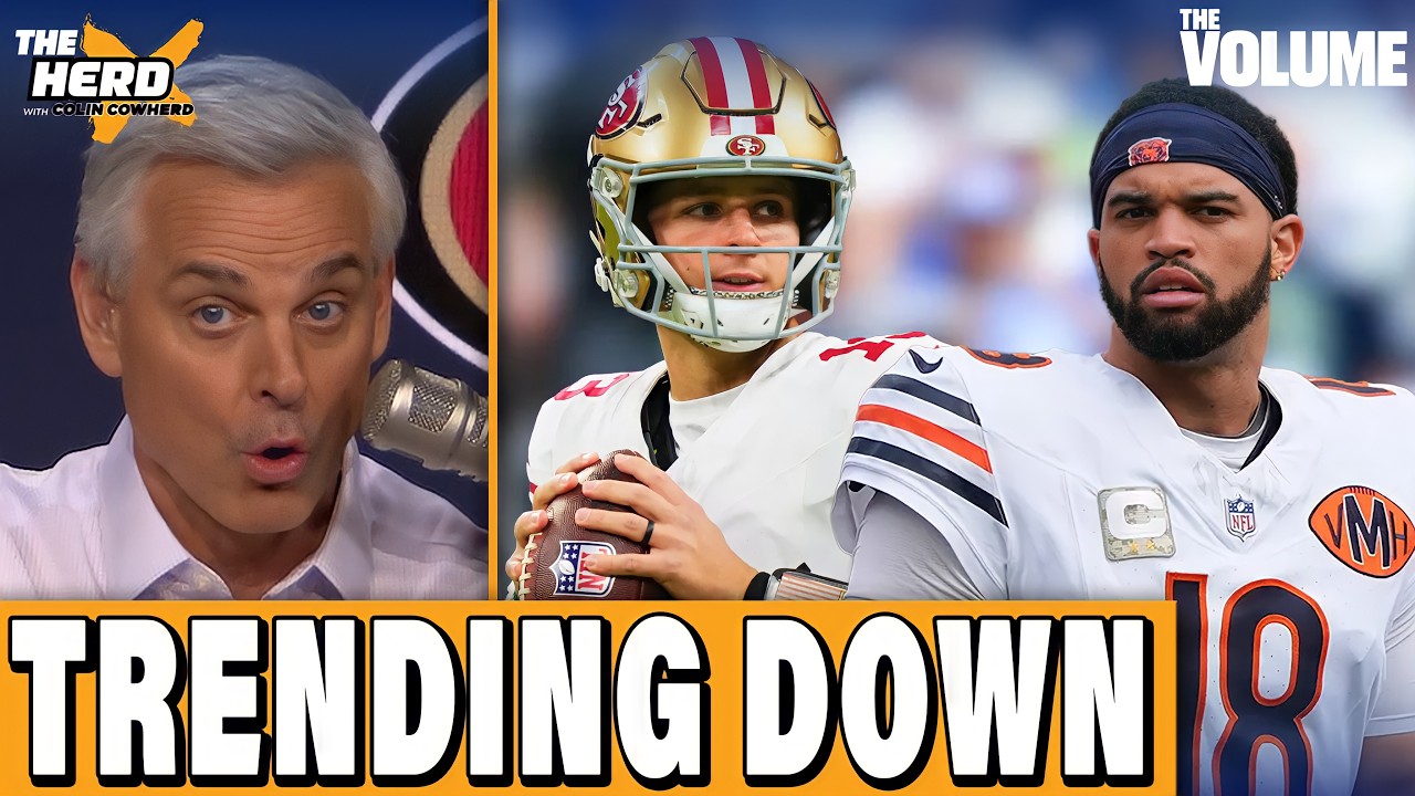 NFL PREDICTIONS: Are 49ers & Bears REGRESSING? | Colin Cowherd: THE HERD NFL PREDICTIONS: Are 49ers & Bears REGRESSING? | Colin Cowherd: THE HERD
