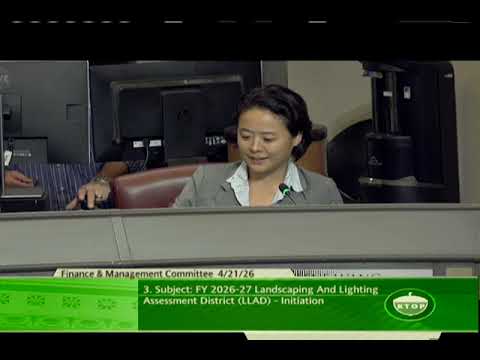 Oakland City Council Fin Comm April 21 Oakland Landscaping And Lighting Assessment District (LLAD) Oakland City Council Fin Comm April 21 Oakland Landscaping And Lighting Assessment District (LLAD)