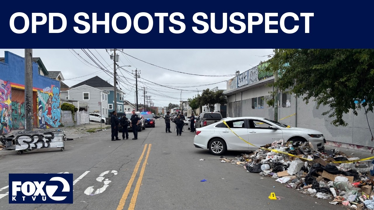 Oakland police SHOOT suspect after he DRAGS officer in car, PINS another | KTVU Oakland police SHOOT suspect after he DRAGS officer in car, PINS another | KTVU