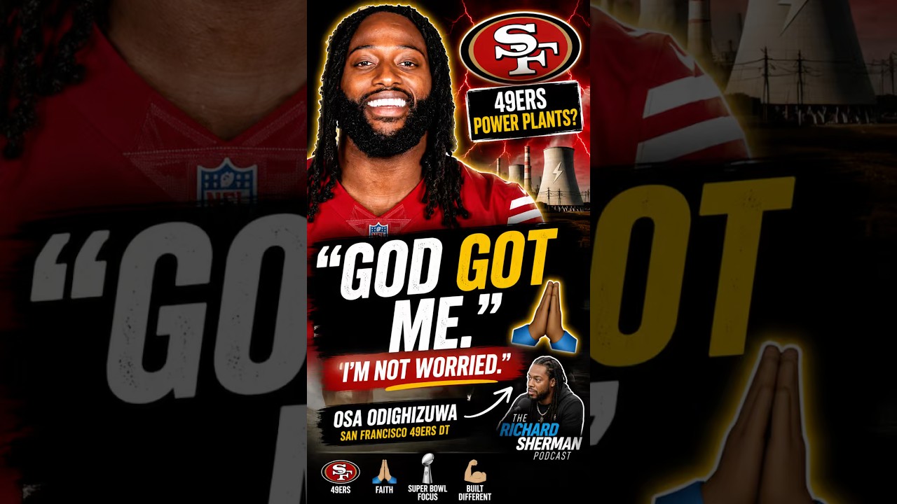 Osa Odighizuwa LEAVES FANS STUNNED 😳 “I’m NOT Worried… GOD GOT ME” 🙏🏾 | 49ers Sub Station Drama