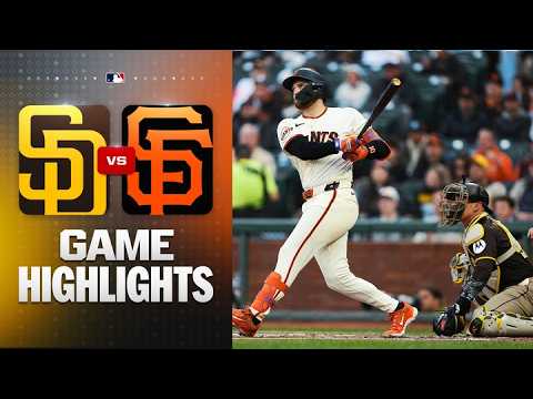 Padres vs. Giants Game Highlights (5/4/26) | MLB Highlights Padres vs. Giants Game Highlights (5/4/26) | MLB Highlights