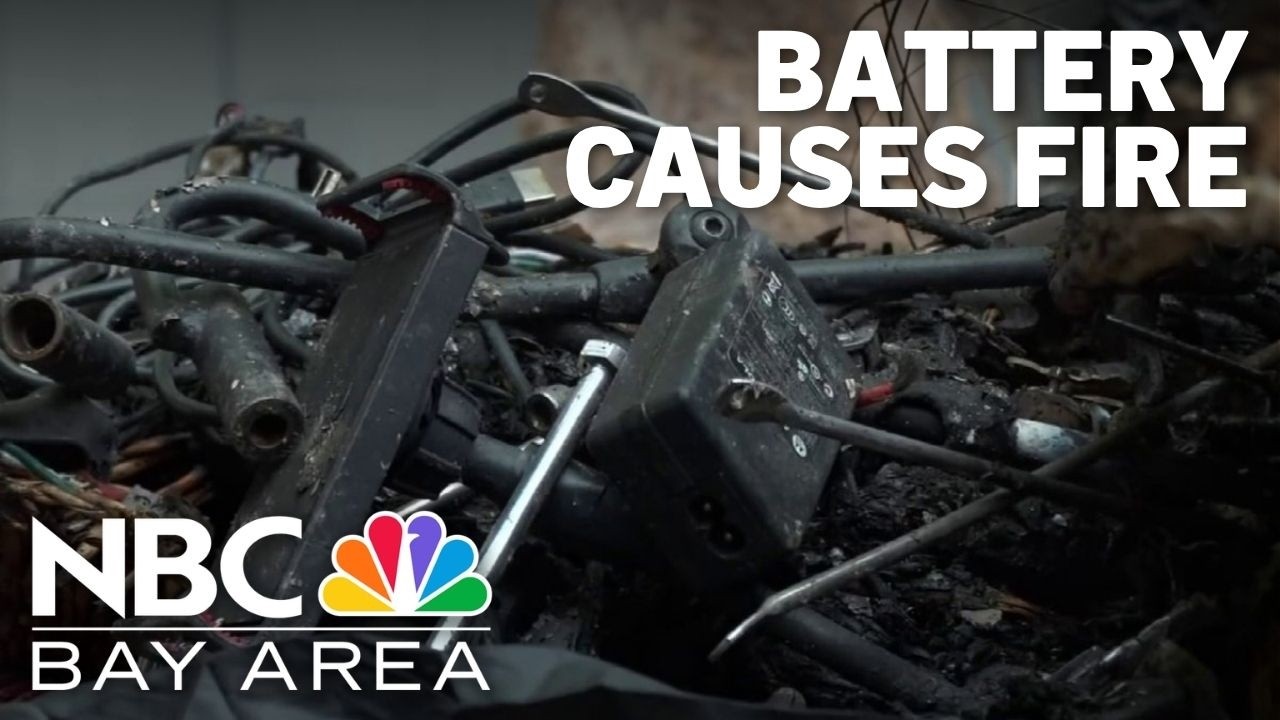 Person hospitalized after lithium-ion battery causes fire in San Francisco