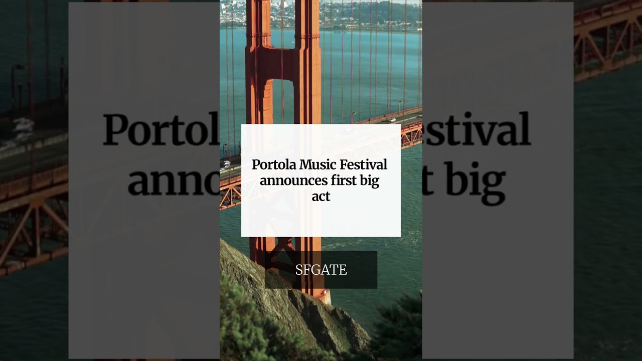 Portola Music Festival announces first big act Portola Music Festival announces first big act