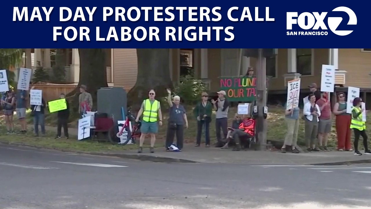 Protesters take to the streets to mark May Day | West Coast Wrap