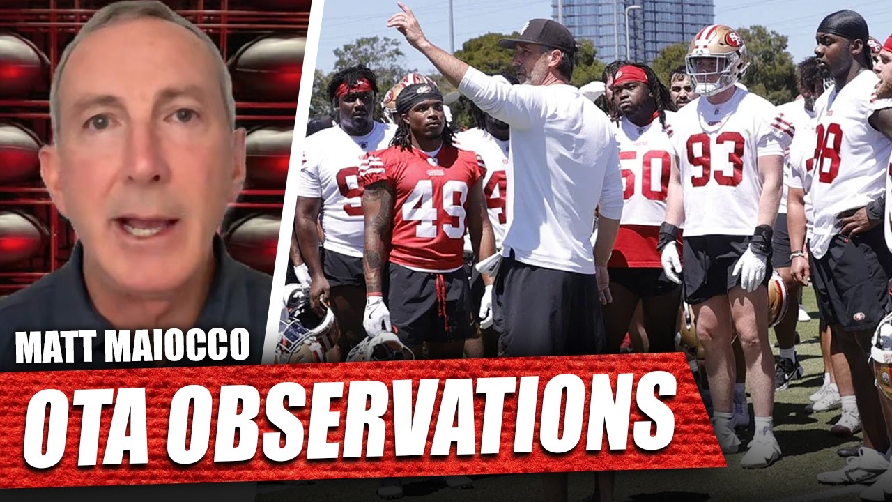 REACTION: 49ers OTA Takeaways: Rookie RB Impresses, Injury News Emerges REACTION: 49ers OTA Takeaways: Rookie RB Impresses, Injury News Emerges