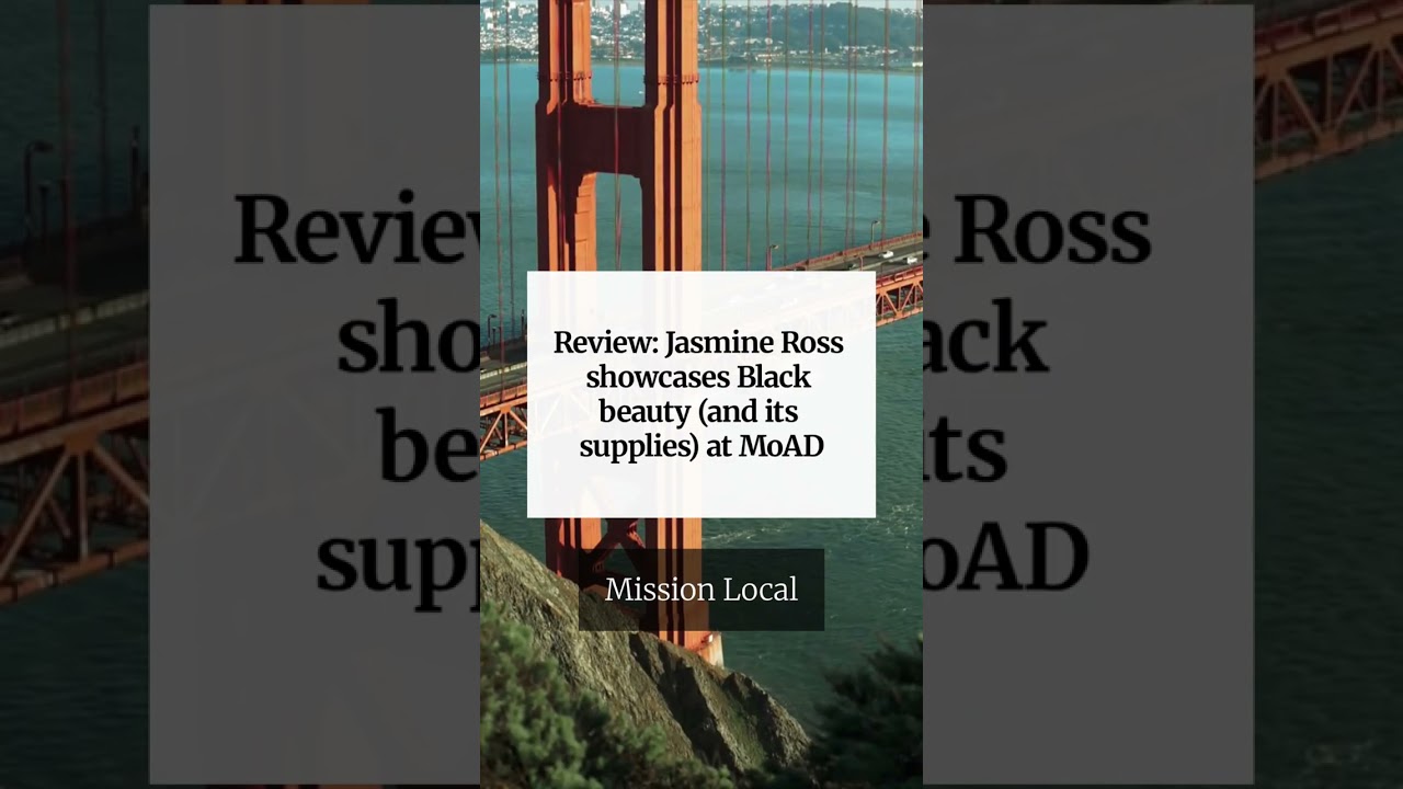 Review: Jasmine Ross showcases Black beauty (and its supplies) at MoAD Review: Jasmine Ross showcases Black beauty (and its supplies) at MoAD