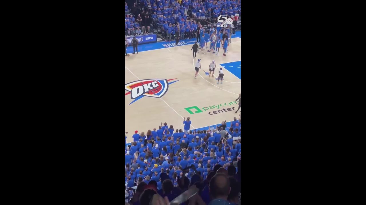 San Francisco 49ers’ George Kittle sits courtside to cheer on Thunder in West Finals San Francisco 49ers’ George Kittle sits courtside to cheer on Thunder in West Finals