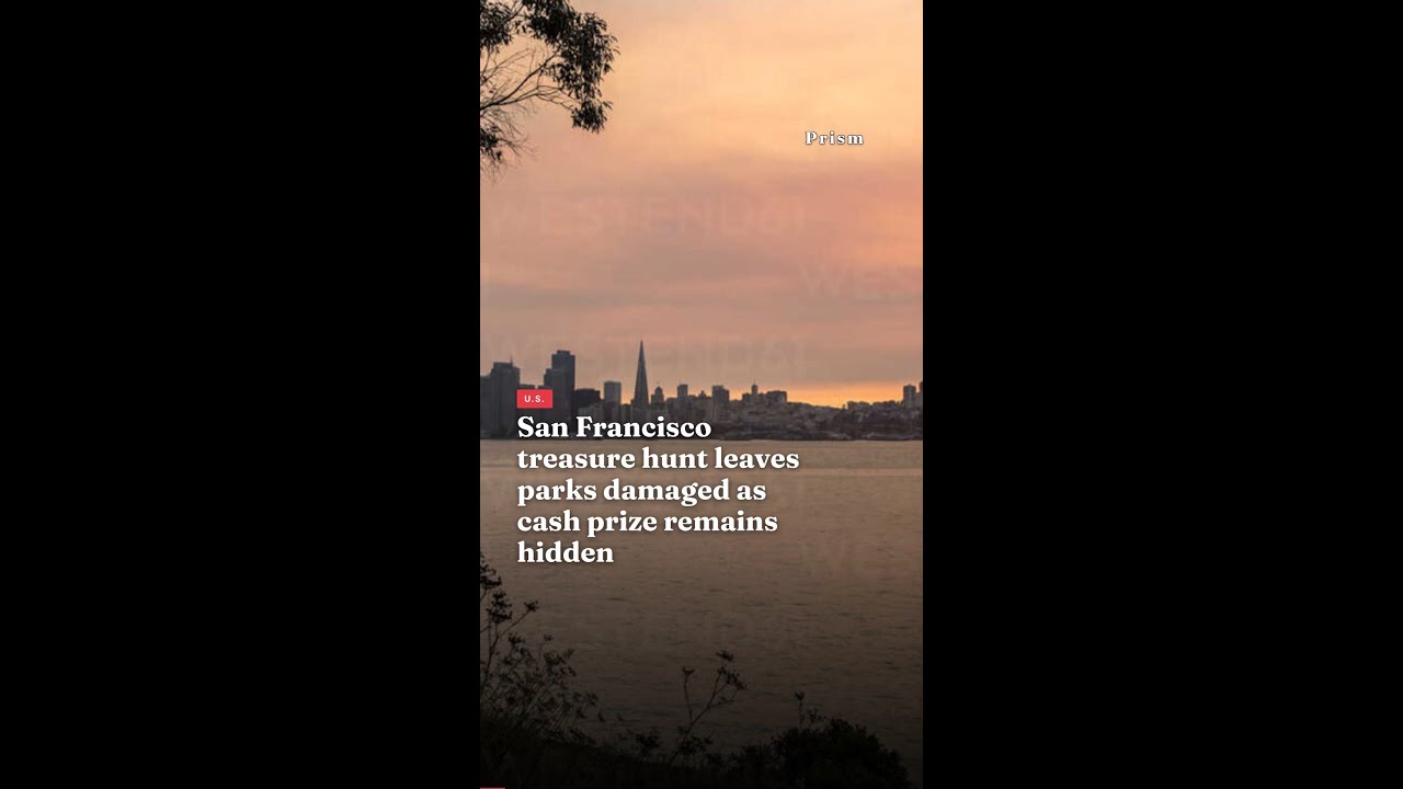 San Francisco treasure hunt leaves parks damaged as cash prize remains hidden San Francisco treasure hunt leaves parks damaged as cash prize remains hidden
