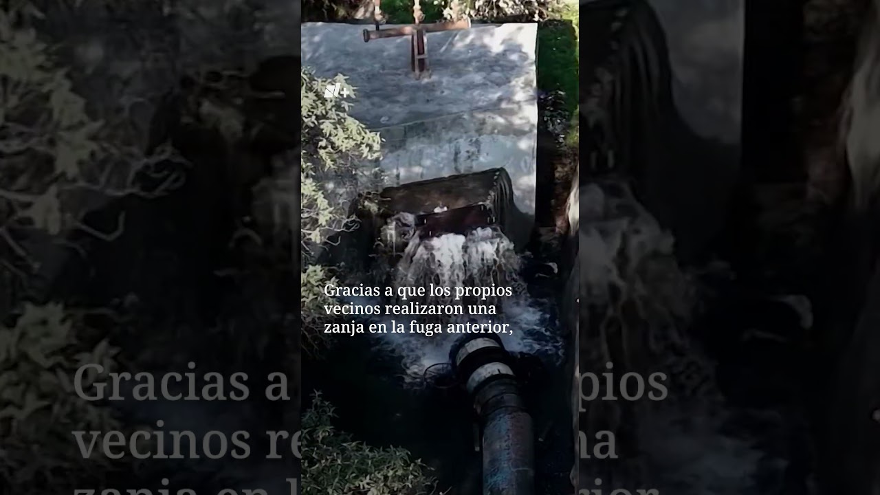 Se reabre megafuga de agua en San Francisco Tlalnepantla, Xochimilco