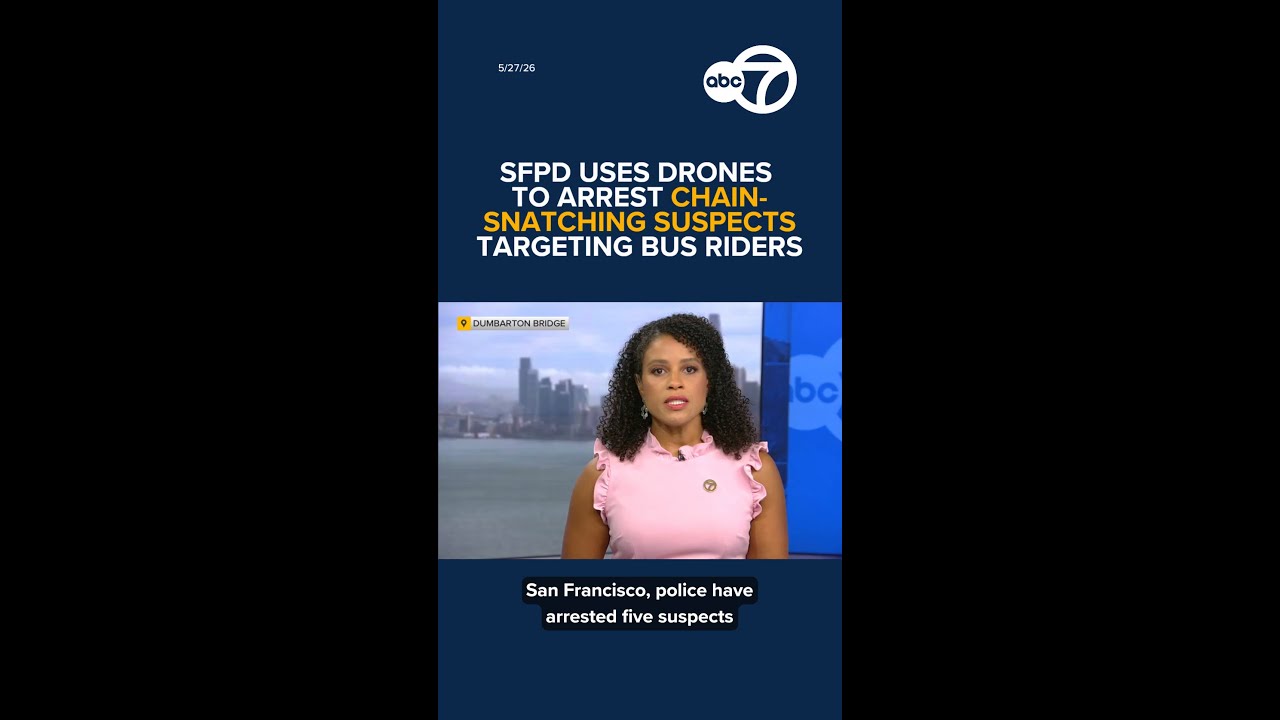 SFPD uses drones to bust chain-snatching ring targeting bus riders SFPD uses drones to bust chain-snatching ring targeting bus riders