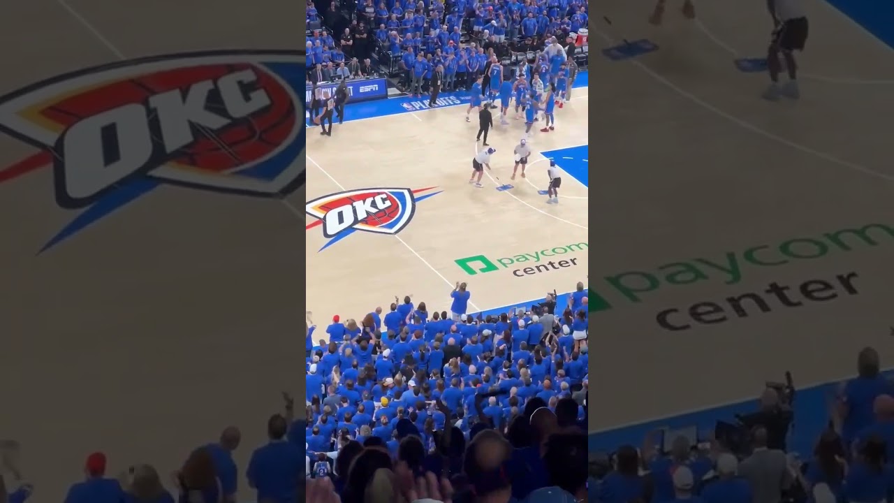 👀 SPOTTED: San Francisco 49ers tight end George Kittle cheering for OKC Thunder 👀 SPOTTED: San Francisco 49ers tight end George Kittle cheering for OKC Thunder