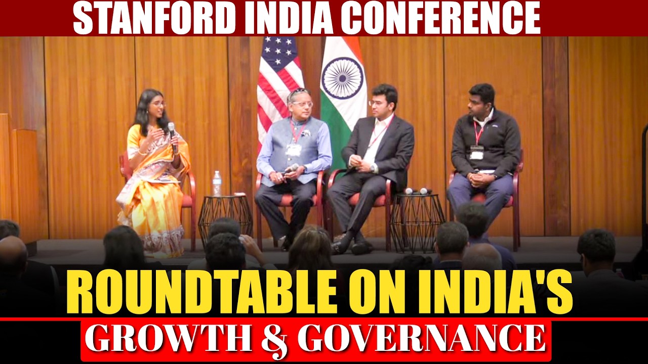 Stanford India Conference I Roundtable on India’s Growth & Governance I Shashi Tharoor I Annamalai Stanford India Conference I Roundtable on India’s Growth & Governance I Shashi Tharoor I Annamalai