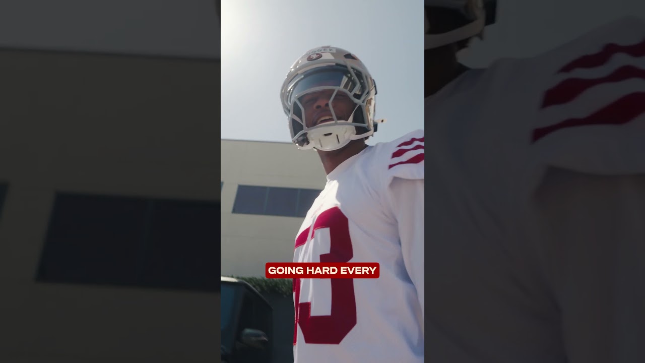 Surreal feeling 🤩 #49ers #nfl #rookies #practice #minicamp Surreal feeling 🤩 #49ers #nfl #rookies #practice #minicamp