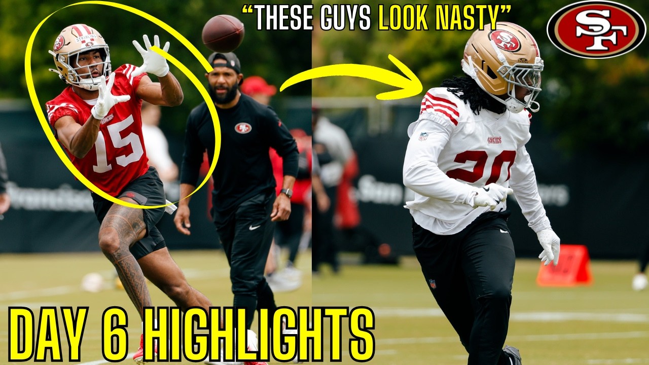 The San Francisco 49ers Day 6 OTAs LOOKED INSANE… | Kaelon Black, Brock Purdy | The San Francisco 49ers Day 6 OTAs LOOKED INSANE… | Kaelon Black, Brock Purdy |