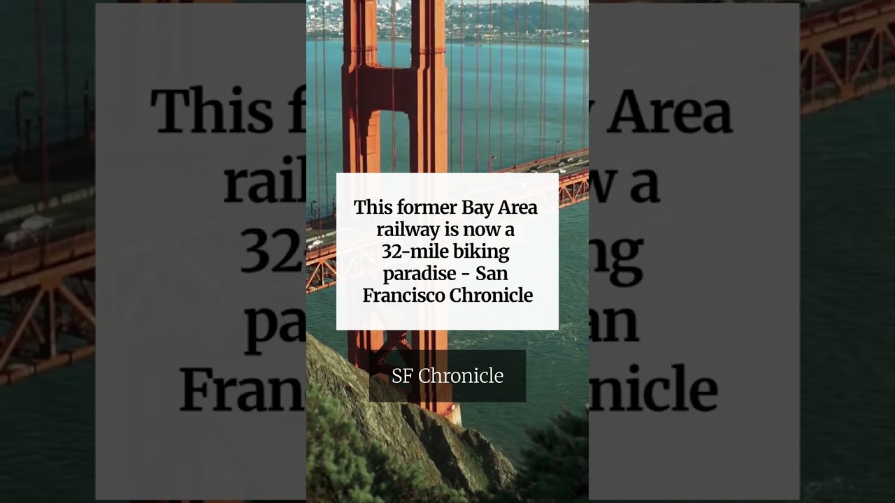 This former Bay Area railway is now a 32-mile biking paradise – San Francisco Chronicle This former Bay Area railway is now a 32-mile biking paradise – San Francisco Chronicle
