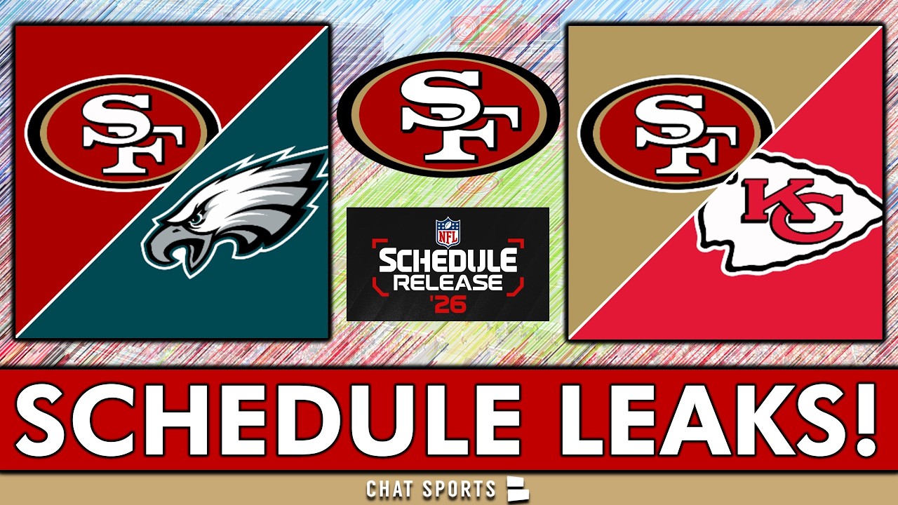 🚨TONS OF SAN FRANCISCO 49ERS SCHEDULE LEAKS🚨 🚨TONS OF SAN FRANCISCO 49ERS SCHEDULE LEAKS🚨