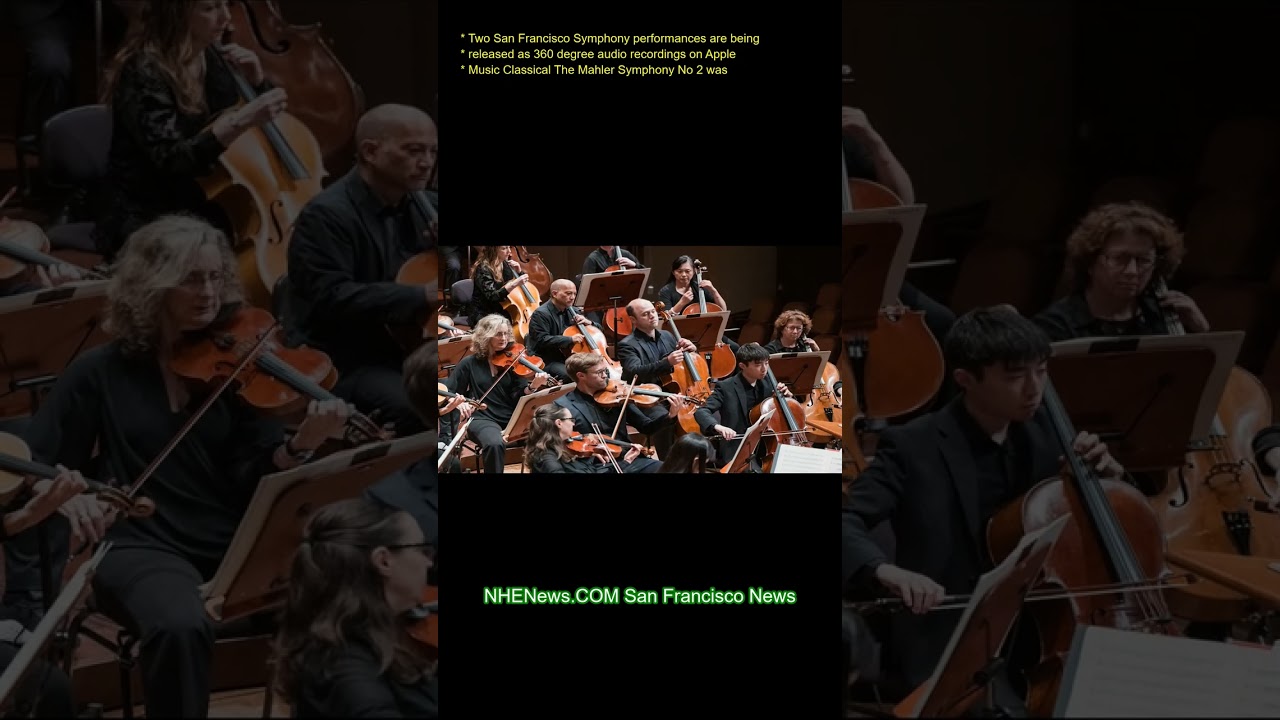 Two San Francisco Symphony performances are being released as 360-degree audio recordings on Apple M Two San Francisco Symphony performances are being released as 360-degree audio recordings on Apple M