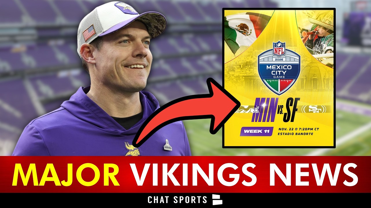Vikings Fans Just Got A Double Dose Of MAJOR NEWS! Vikings Fans Just Got A Double Dose Of MAJOR NEWS!