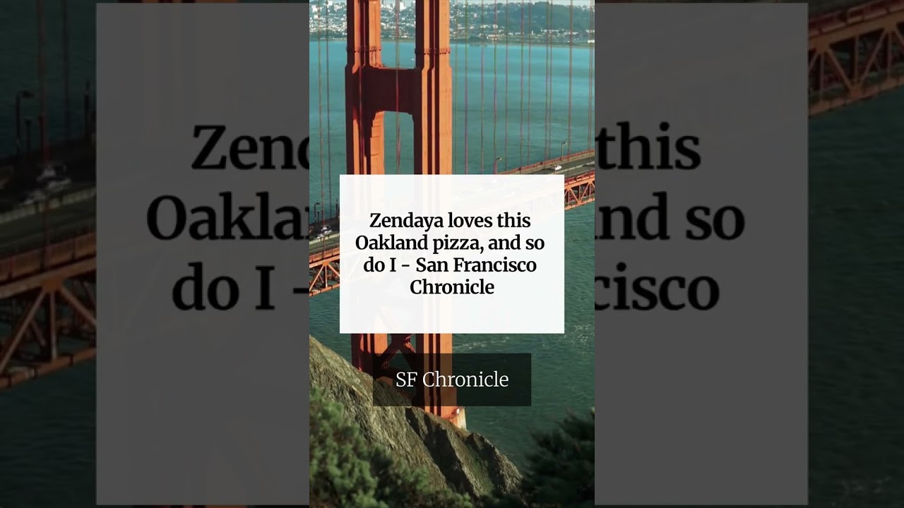 Zendaya loves this Oakland pizza, and so do I – San Francisco Chronicle Zendaya loves this Oakland pizza, and so do I – San Francisco Chronicle