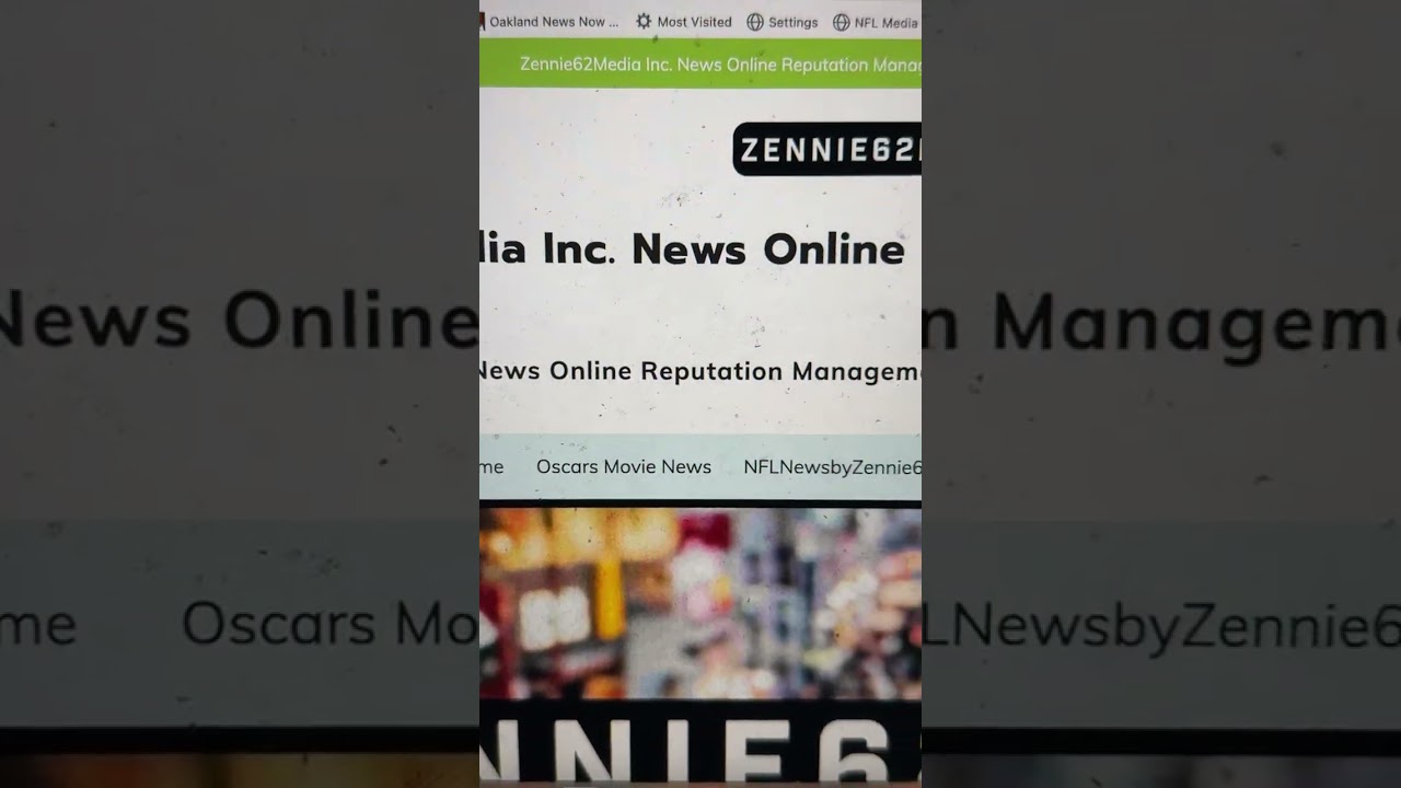 Zennie62Media, Inc. Does News Online Reputation Management Zennie62Media.com #reputationmanagement