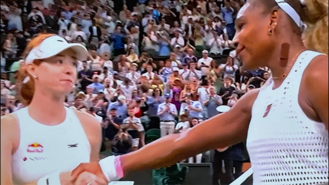 44 YO Serena Williams In Wimbledon 2026 vs 20 YO Maya Joint But Serena Lost In 3rd Set 44 YO Serena Williams In Wimbledon 2026 vs 20 YO Maya Joint But Serena Lost In 3rd Set