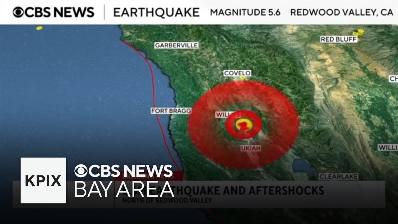 5.6 earthquake rattles Northern California, sends alerts across Bay Area 5.6 earthquake rattles Northern California, sends alerts across Bay Area