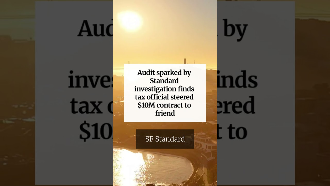 Audit sparked by Standard investigation finds tax official steered M contract to friend Audit sparked by Standard investigation finds tax official steered M contract to friend