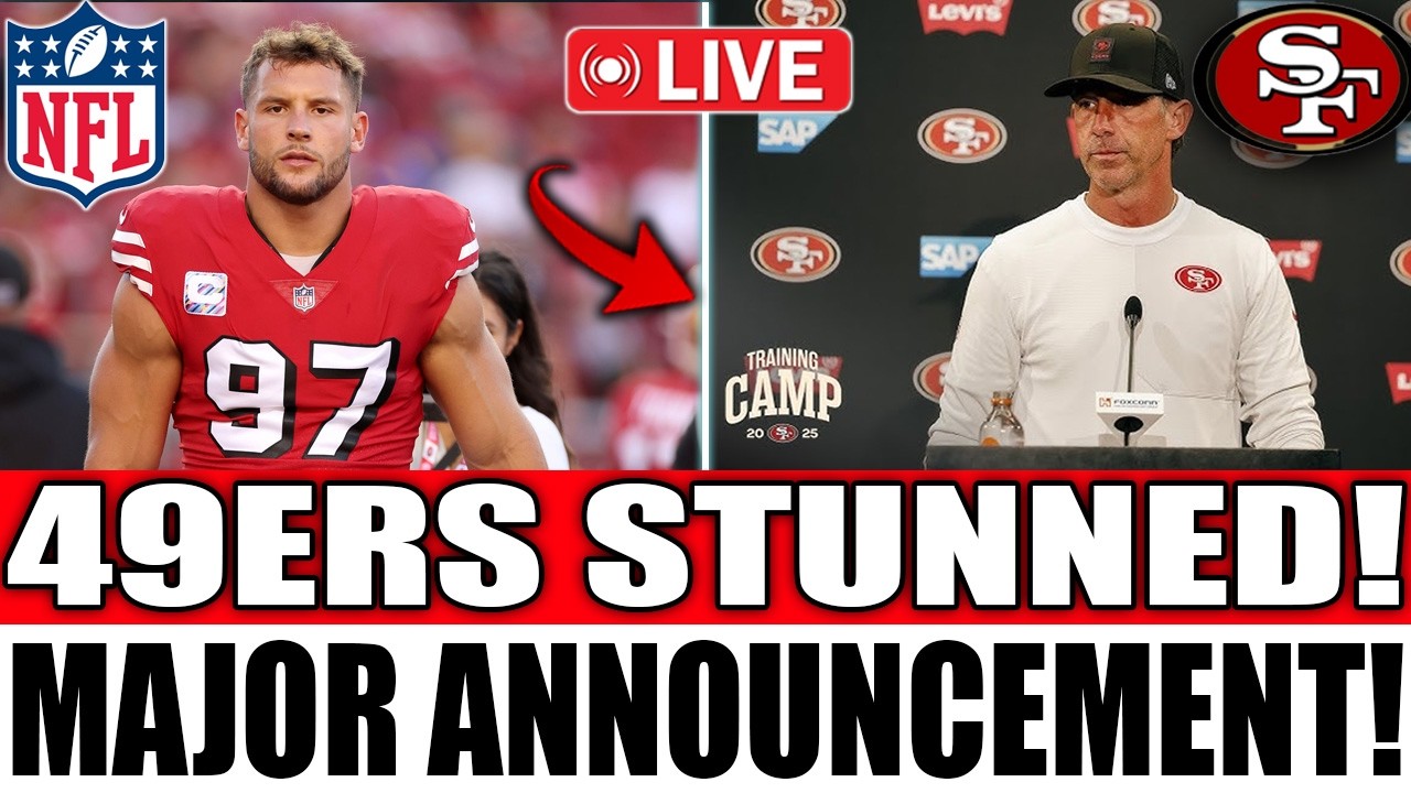 BREAKING! KYLE SHANAHAN ANNOUNCES SHOCKING DECISION! IT’S OFFICIAL! SAN FRANCISCO 49ERS NEWS