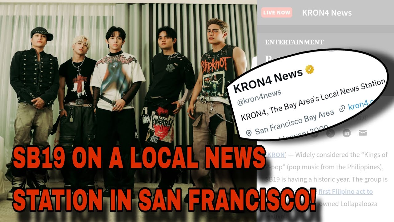 BREAKING: SB19 FEATURED ON A LOCAL NEWS STATION IN SAN FRANCISCO BAY AREA! | Esbi Updates BREAKING: SB19 FEATURED ON A LOCAL NEWS STATION IN SAN FRANCISCO BAY AREA! | Esbi Updates