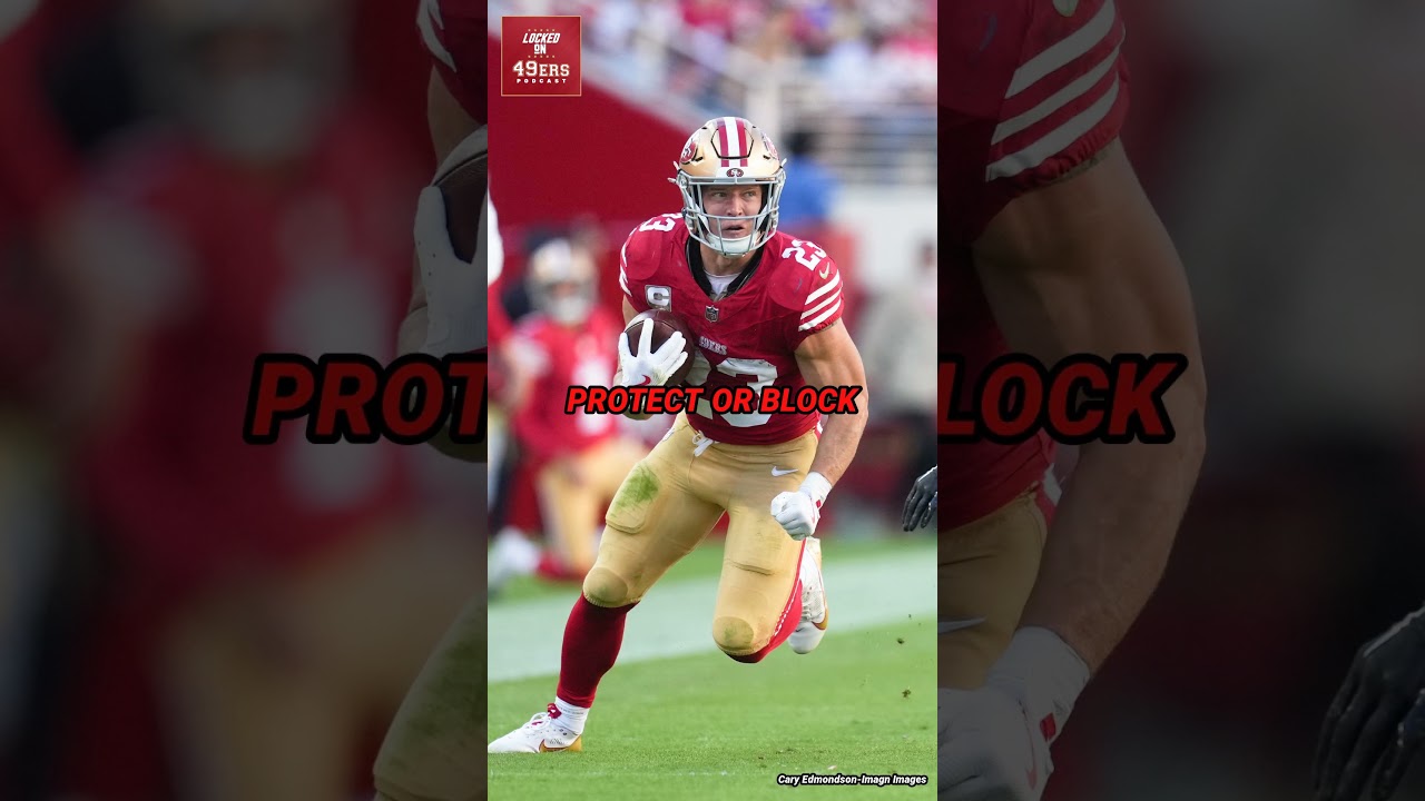Christian McCaffrey Is a NIGHTMARE Matchup for the Rams 👇 #christianmccaffrey #49ers #nfl