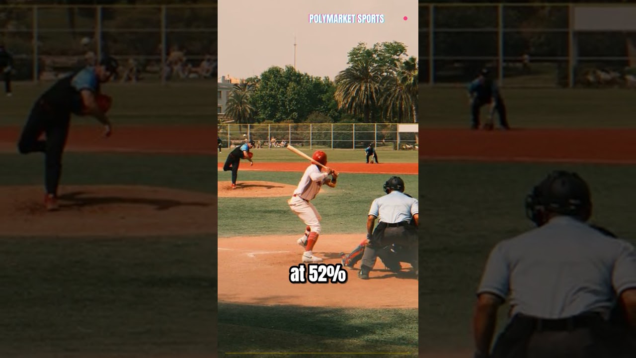 Cubs vs. Giants: Market Nearly Split at 52/48 #Shorts Cubs vs. Giants: Market Nearly Split at 52/48 #Shorts