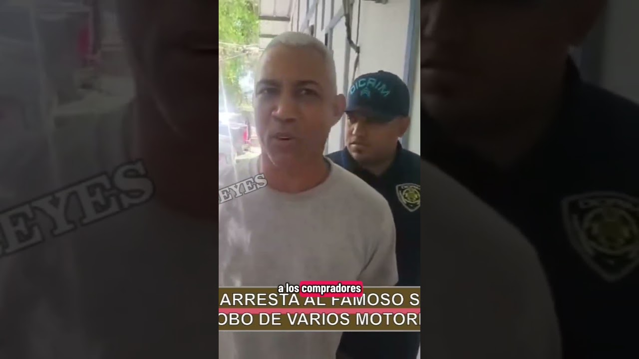 De San Francisco de Macorís El Sureño revela cómo vendía los motores robados por 3000 pesos y droga De San Francisco de Macorís El Sureño revela cómo vendía los motores robados por 3000 pesos y droga