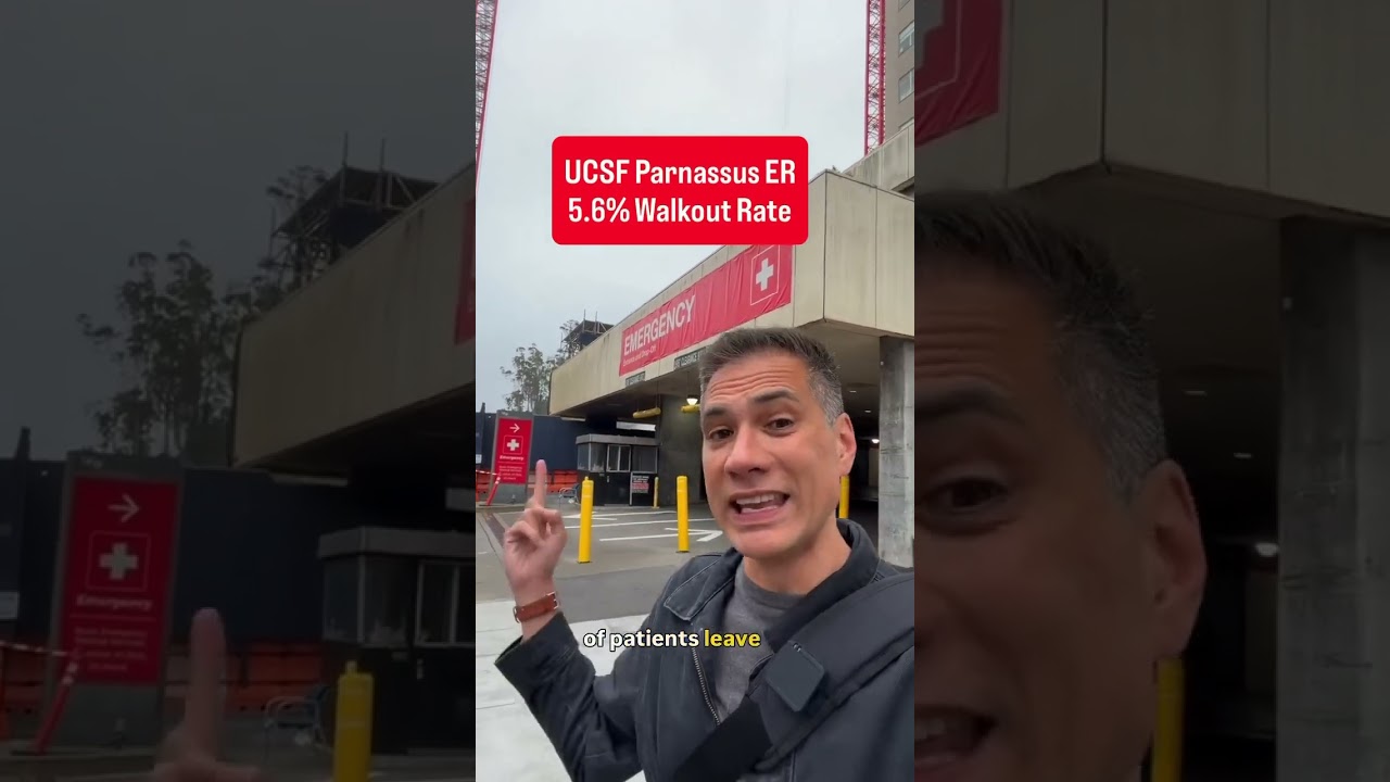 Despite an 9 million surplus, UCSF Parnassus has San Francisco’s highest ER walkout rate, with Despite an 9 million surplus, UCSF Parnassus has San Francisco’s highest ER walkout rate, with