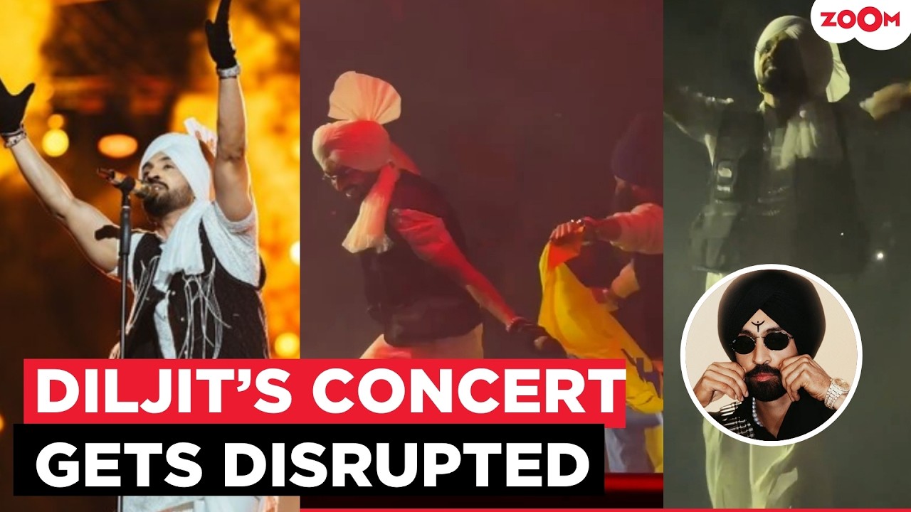 Diljit Dosanjh concert SHOCKER: Stage gets stormed; Protester ARRESTED in San Francisco | Viral News Diljit Dosanjh concert SHOCKER: Stage gets stormed; Protester ARRESTED in San Francisco | Viral News