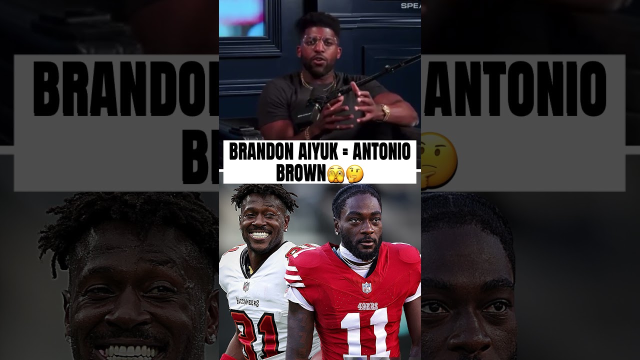 Emmanuel Acho WARNS Brandon Aiyuk Is On an ANTONIO BROWN PATH 😳🚨 #49ers Emmanuel Acho WARNS Brandon Aiyuk Is On an ANTONIO BROWN PATH 😳🚨 #49ers