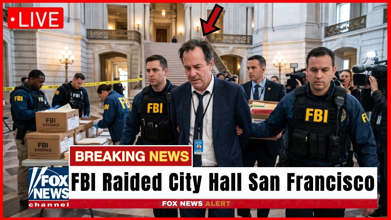 FBI & DOJ Raid City Hall in San Fransisco, 0M Corruption Scheme Exposed, 54 Arrested | Crime News FBI & DOJ Raid City Hall in San Fransisco, 0M Corruption Scheme Exposed, 54 Arrested | Crime News