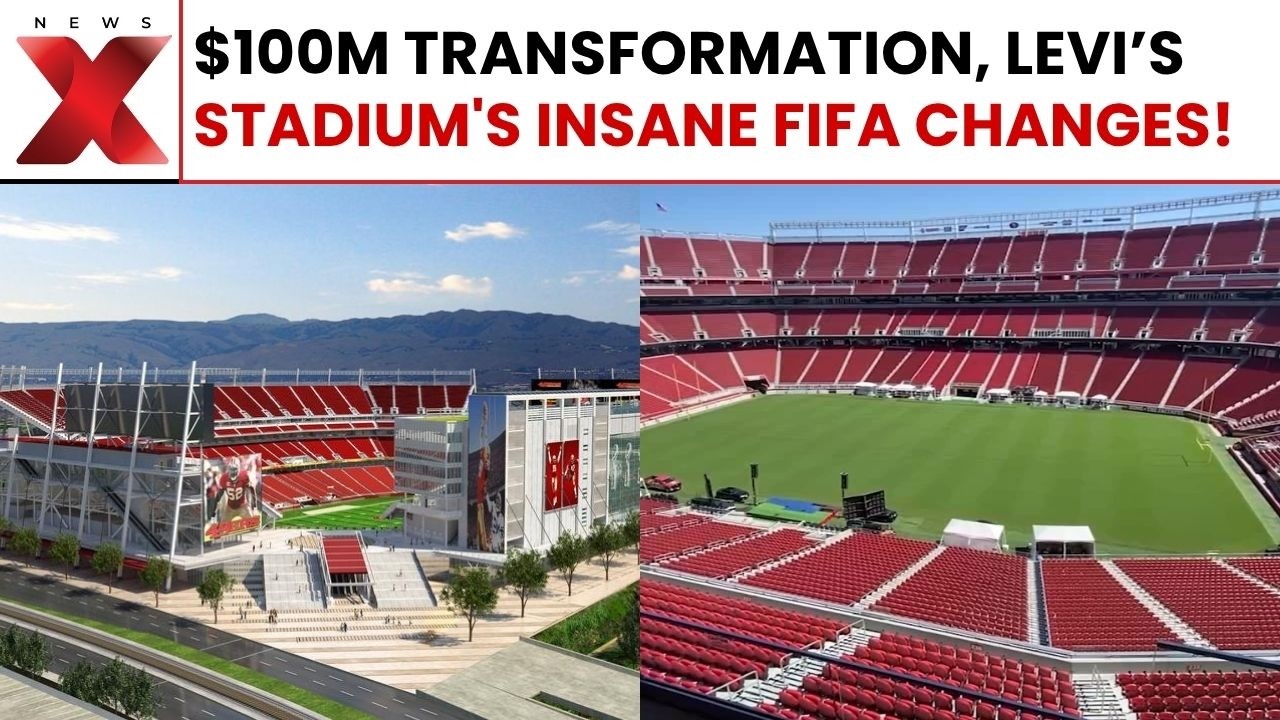FIFA 2026: 0M Transformation! Inside Levi’s Stadium For World Cup | NewsX FIFA 2026: 0M Transformation! Inside Levi’s Stadium For World Cup | NewsX