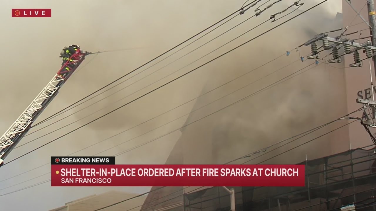 Fire burning at church in SF’s Pacific Heights sparks shelter-in-place Fire burning at church in SF’s Pacific Heights sparks shelter-in-place