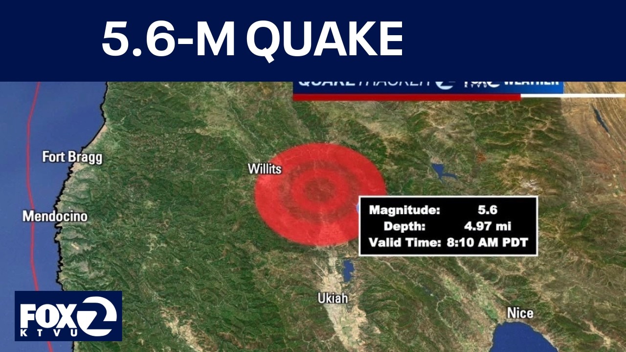 ‘Freight train running through our house:’ 5.6-m earthquake in Mendocino County | KTVU ‘Freight train running through our house:’ 5.6-m earthquake in Mendocino County | KTVU