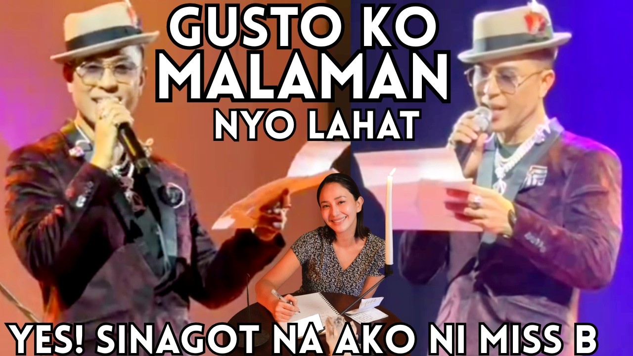 Kris Lawrence BINASA ang SULAT ni Katrina Halili sa STAGE San Francisco CONCERT Kris Lawrence BINASA ang SULAT ni Katrina Halili sa STAGE San Francisco CONCERT