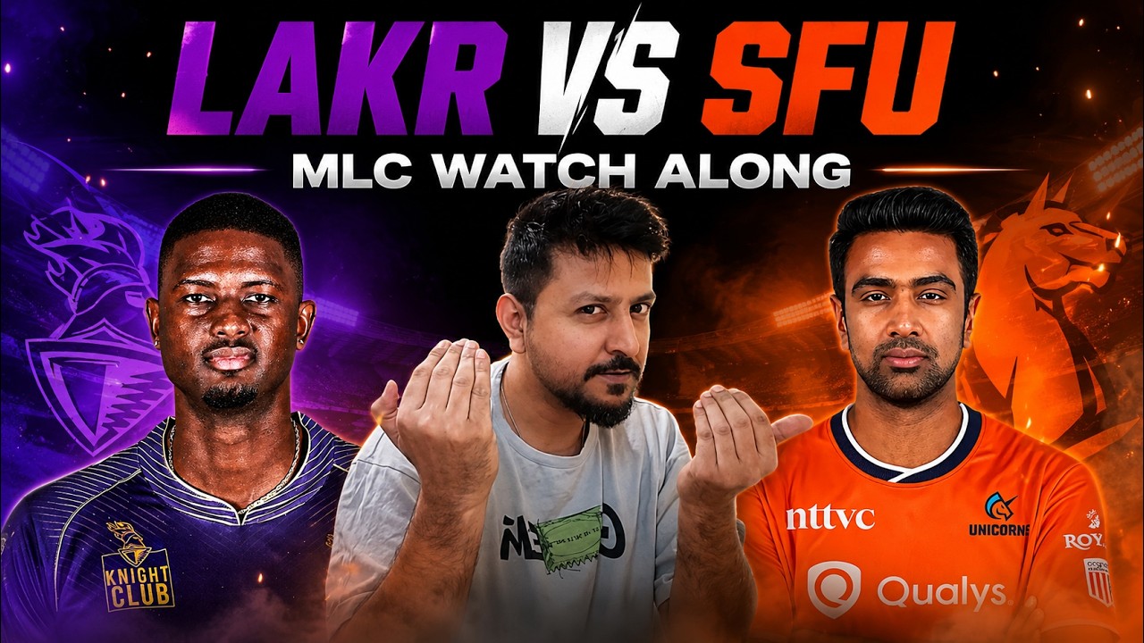 LAKR vs SFU LIVE 🔥 Raw Emotions & Chat Reactions | MLC 2026 Watch Along LAKR vs SFU LIVE 🔥 Raw Emotions & Chat Reactions | MLC 2026 Watch Along