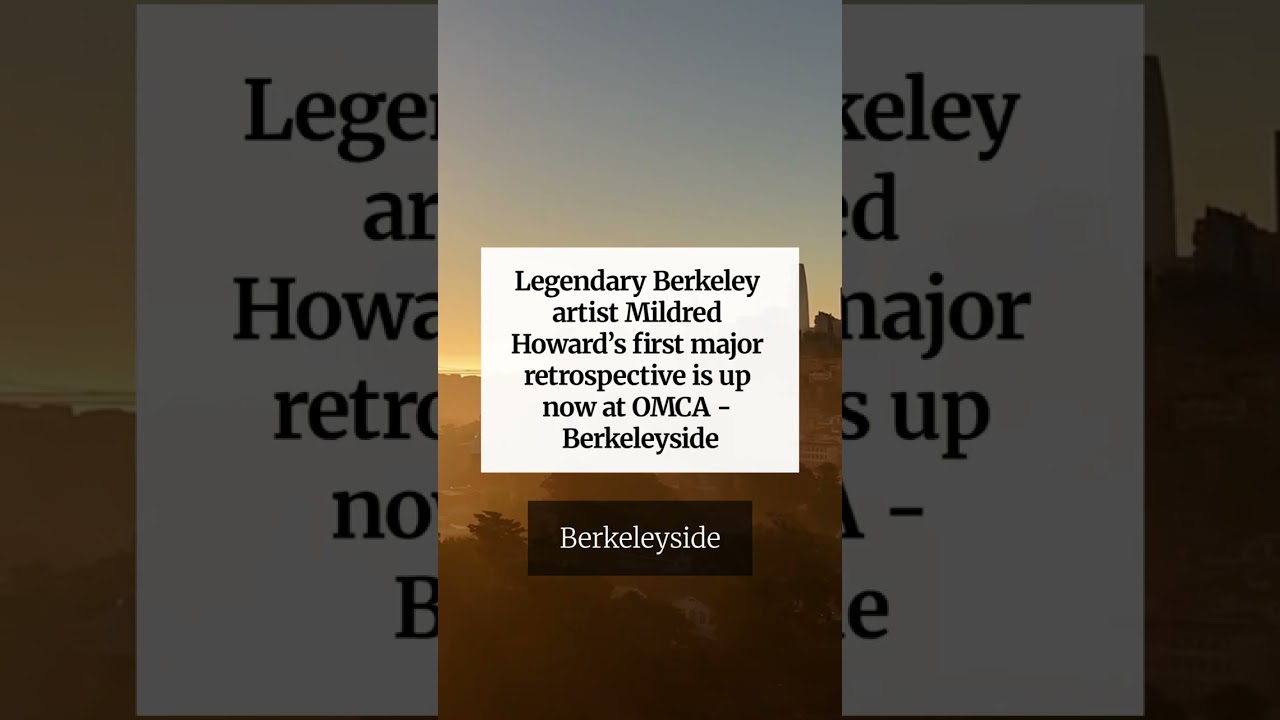 Legendary Berkeley artist Mildred Howard’s first major retrospective is up now at OMCA – Berkeley…