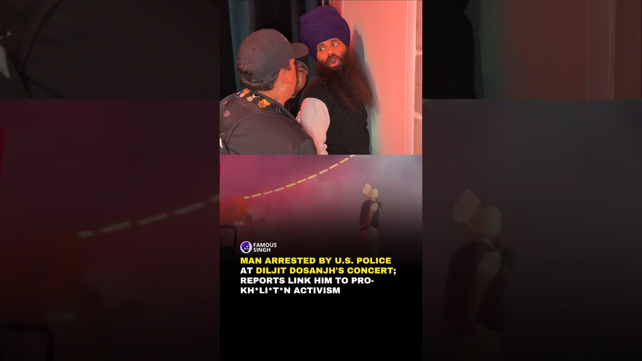MAN DETAINED BY U.S. POLICE AT DILJIT DOSANJH CONCERT 🚨#diljitdosanjh #sanfrancisco MAN DETAINED BY U.S. POLICE AT DILJIT DOSANJH CONCERT 🚨#diljitdosanjh #sanfrancisco