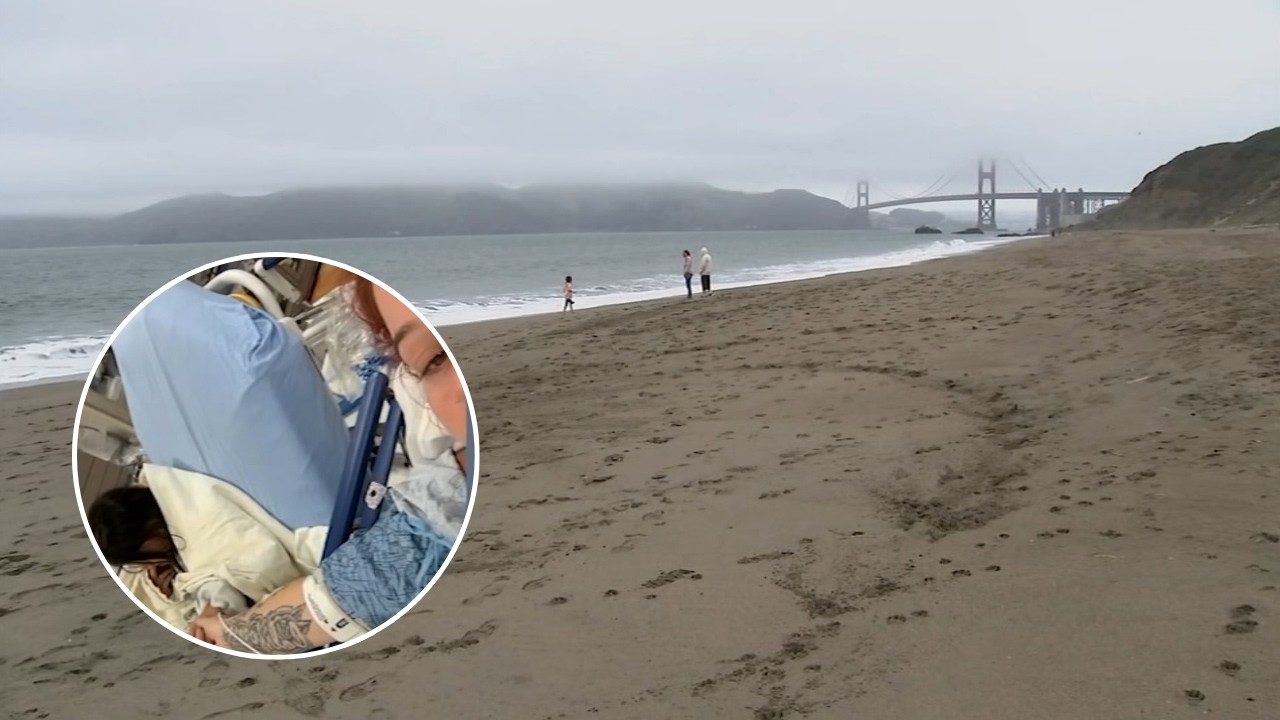 Mom, daughter speak after being pulled into ocean by sneaker wave, nearly drowning in SF Mom, daughter speak after being pulled into ocean by sneaker wave, nearly drowning in SF