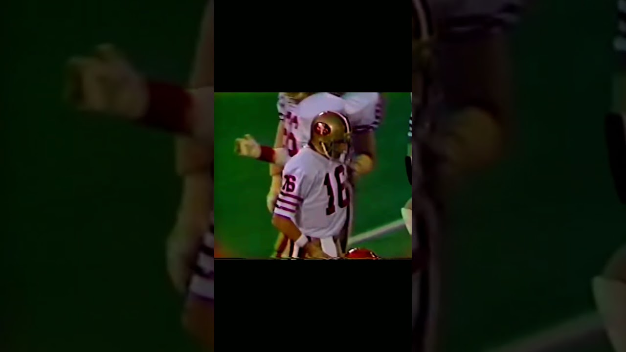 Montana QB Sneak!  #49ers #nfl #football #foreverfaithful46 #bengals #superbowl