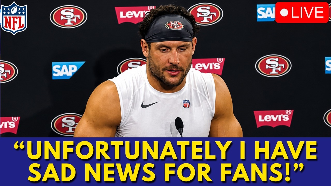 NFL BOMBSHELL! SAD NEWS ABOUT NICK BOSA! 49ERS FANS WEREN’T EXPECTING THIS! 49ERS NEWS NFL BOMBSHELL! SAD NEWS ABOUT NICK BOSA! 49ERS FANS WEREN’T EXPECTING THIS! 49ERS NEWS