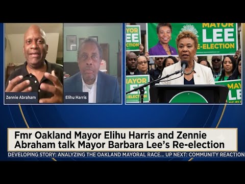 Oakland Fmr Oakland Mayor Elihu Harris & Zennie Abraham Talk Mayor Barbara Lee Reelection