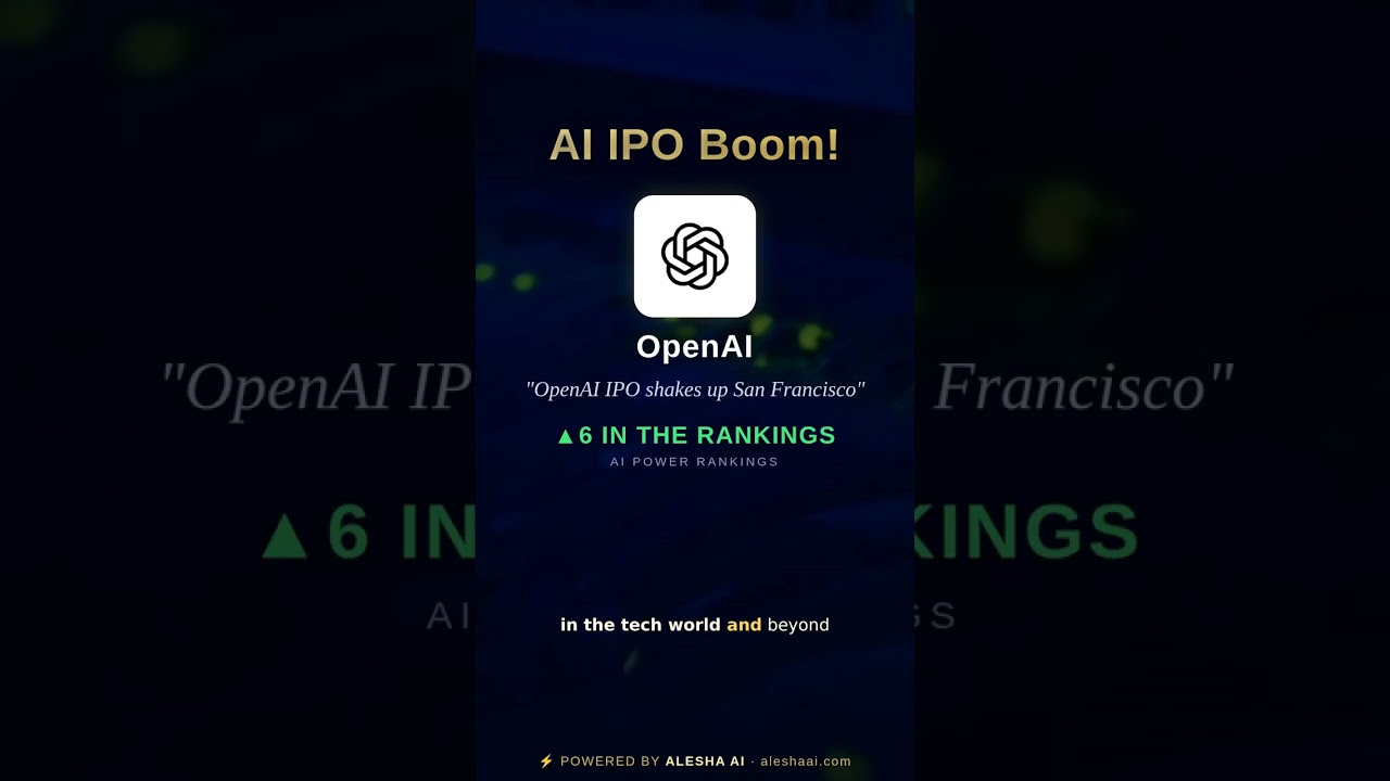 OpenAI’s IPO is CHANGING San Francisco 🌆 #shorts